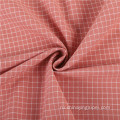 Простая вышивка хлопка Жаккард Добби ткань для одежды